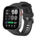Montre - Amazfit Bip Max Carbon Gray - AMOLED 2.07 - 432 x 514 - 3000 nits - 540 mAh - BLE 5.3 - Wi-Fi 2.4GHz - 52,6 g - Autonomie de la batterie 20 jours - Aluminium, Plastique - Argent
