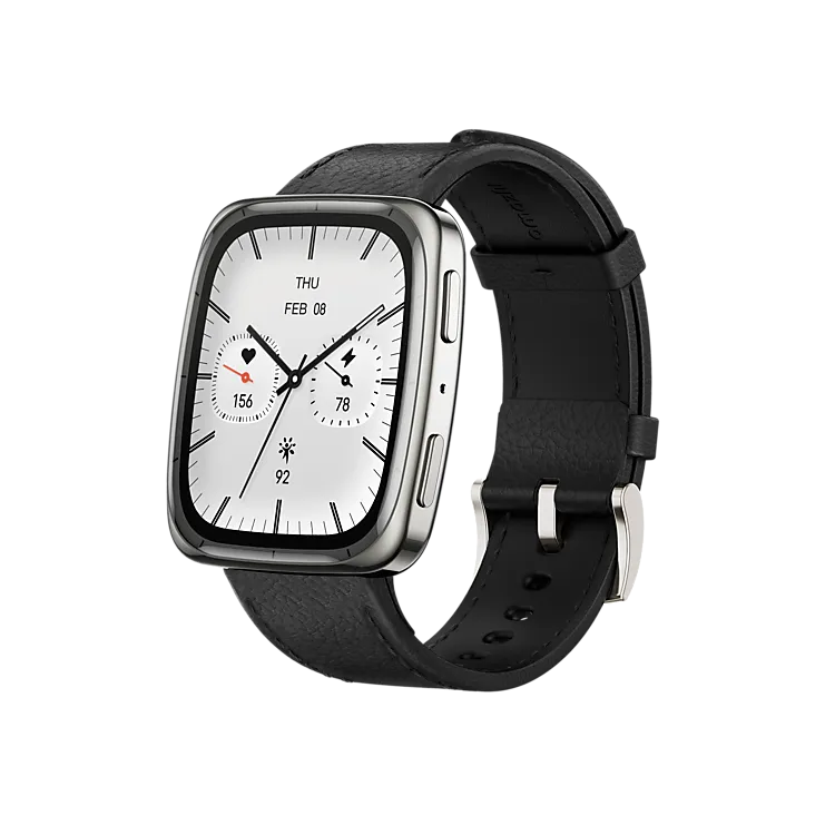 Montre - Amazfit Active 2 Square NFC - 1,75" AMOLED - 390x450 - 260 mAh batterie -